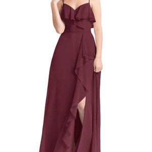 Azazie Tami Cabernet Bridesmaid Dress
